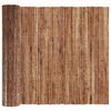 vidaXL Barkgjerde Brun 400 x 150 cm Bark