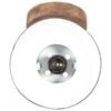 vidaXL Industrielle vegg-/taklamper 2 stk svart 20x25 cm E27