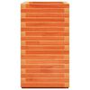 vidaXL Plantekasse voksbrun 70x40x72 cm heltre furu