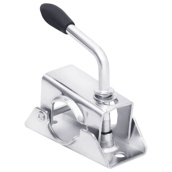 vidaXL Klemmer til st&oslash;ttehjul 2 stk 13,5x6,5x14 cm galvanisert st&aring;l