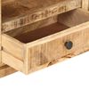 vidaXL TV-benk 120x30x40 cm heltre mango med naturlig stokk