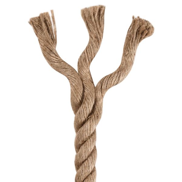 vidaXL Tau 100% jute 12 mm 250 m
