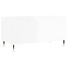 vidaXL Salongbord h&oslash;yglans hvit 90x44,5x45 cm konstruert tre