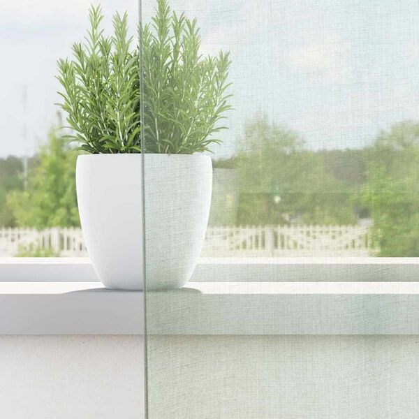 vidaXL Voilegardiner med hemper 2 stk lysegr&aring; 140x225 cm