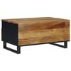 vidaXL Salongbord 80x54x40 cm heltre mango og konstruert tre