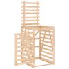 vidaXL S&oslash;ppeldunkskur 84x90x128,5 cm heltre furu