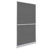 vidaXL Svingbar Insekt Skjerm Hvit og svart 120 x 240 cm