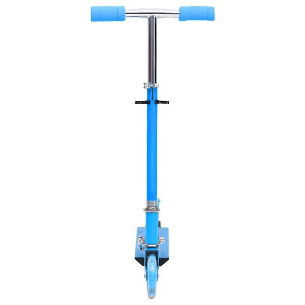 vidaXL Sparkesykkel for barn 2 hjul justerbart aluminiumsh&aring;ndtak bl&aring;