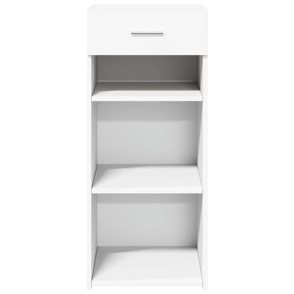 vidaXL Skjenk hvit 40x42,5x93 cm konstruert tre