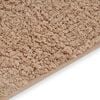 vidaXL Baderomsmattesett 2 stk stoff beige