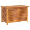 vidaXL Putekasse med lameller 90x50x56 cm heltre akasie