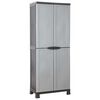 vidaXL Plastskap 68x39x171,5 cm