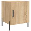 vidaXL Nattbord 2 stk sonoma eik 40x40x50 cm konstruert tre