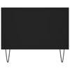 vidaXL Salongbord svart 102x50x40 cm konstruert tre