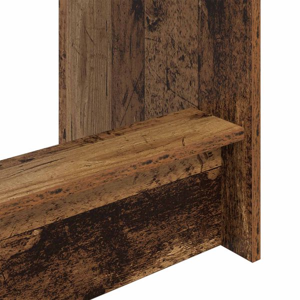 vidaXL Seng Schreirbord Gammelt tre 100 x 45 x 75 cm Konstruert tre