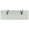 vidaXL Flytende hyller 2 stk glass 30x10 cm 8 mm