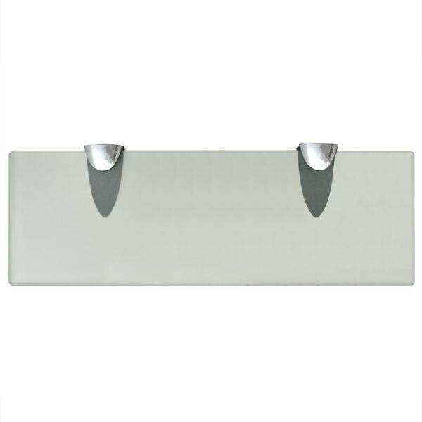vidaXL Flytende hyller 2 stk glass 30x10 cm 8 mm