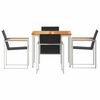 vidaXL HageSpisestueSett 5 pcs Solid Teaktre