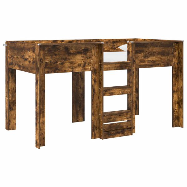 vidaXL K&oslash;yeseng for Barn R&oslash;kt eik 100 x 200 cm Konstruert tre