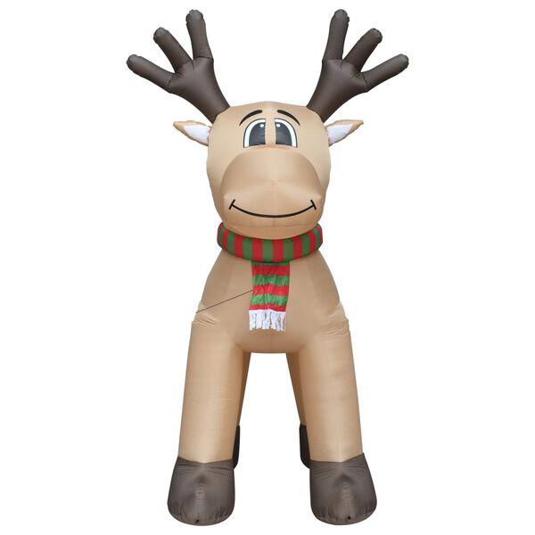 vidaXL Oppbl&aring;sbart julereinsdyr LED IP44 500 cm XXL