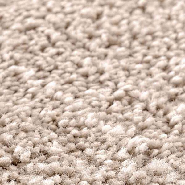 vidaXL Antisklimatte med Toalettutskj&aelig;ring Krem 50 x 50 cm PP