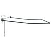 vidaXL Elektrisk uttrekkbar markiseramme Antrasitt 4 x 2 m Aluminium
