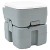 vidaXL Camping toalett Gr&aring; 41,5 x 36,5 x 42 cm H&oslash;y-densitet Polyetylen