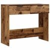 vidaXL Konsollbord gammelt tre 90x36x75 cm konstruert tre