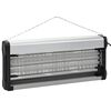 vidaXL Insektdreper svart aluminium ABS 60 W
