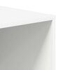 vidaXL Skobenk hvit 105x35x35 cm konstruert tre
