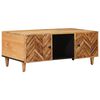 vidaXL Kaffebord Brun 100 x 54 x 40 cm Massiv mango tre