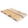 vidaXL Spilebase med 28 lameller 7 soner 120x200 cm