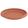vidaXL Plantepotter 24 pcs Klinker R&oslash;d &Oslash; 17 x 14 cm Plast