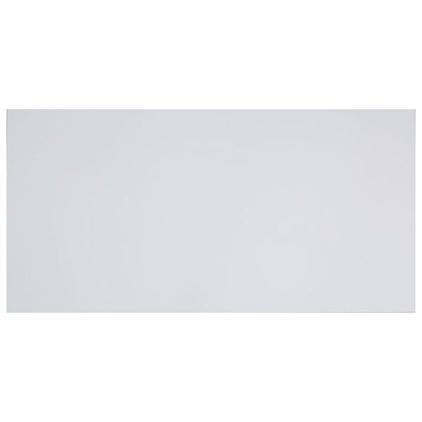 vidaXL Spisebord hvit og svart 120x60x74 cm MDF