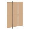 vidaXL Romdeler 6 paneler svart 300x220 cm stoff