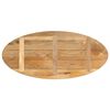 vidaXL Bordplate 90x40x2,5 cm oval heltre mango
