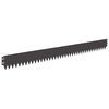 vidaXL Gjerdekant 20 pcs 103 x 10 cm St&aring;l Svart