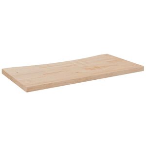 vidaXL Skrivebord 80x40x2,5 cm heltre furu