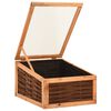 vidaXL Drivhus 60x80x45 cm heltre furu og selje