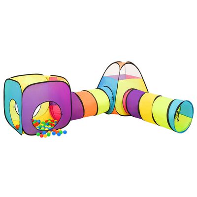 vidaXL Leketelt for barn med 250 baller flerfarget 190x264x90 cm