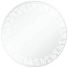 vidaXL LED-speil til bad 70 cm