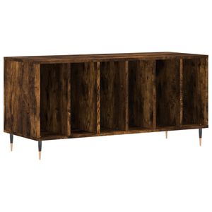 vidaXL Hifi-benk r&oslash;kt eik 100x38x48 cm konstruert tre