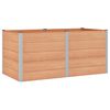 vidaXL H&oslash;ybed Brun 200 x 100 x 91 cm alu.