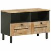 vidaXL Oppbevaringsskap Naturlig 70 x 33 x 46 cm Massiv mango tre