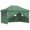 vidaXL Partytelt 292 x 440 x 315 cm Gr&oslash;nn Oxford Stoff