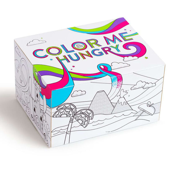 Munchkin Middagssett 7 deler Color Me Hungry bl&aring;