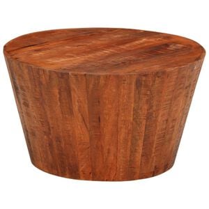 vidaXL Salongbord &Oslash; 52x30 cm kraftig heltre mango