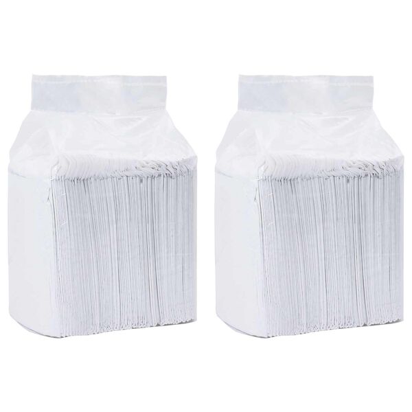 vidaXL Ikke-vevd stoff kj&aelig;ledyr treningspute 100 pcs 60 x 45 cm