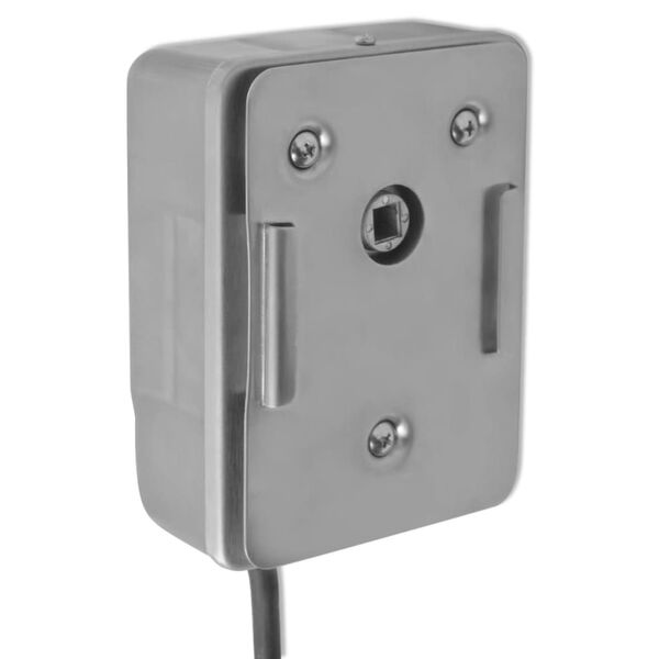 vidaXL BBQ Rotisserie Spydmotor Rustfritt St&aring;l 4 W