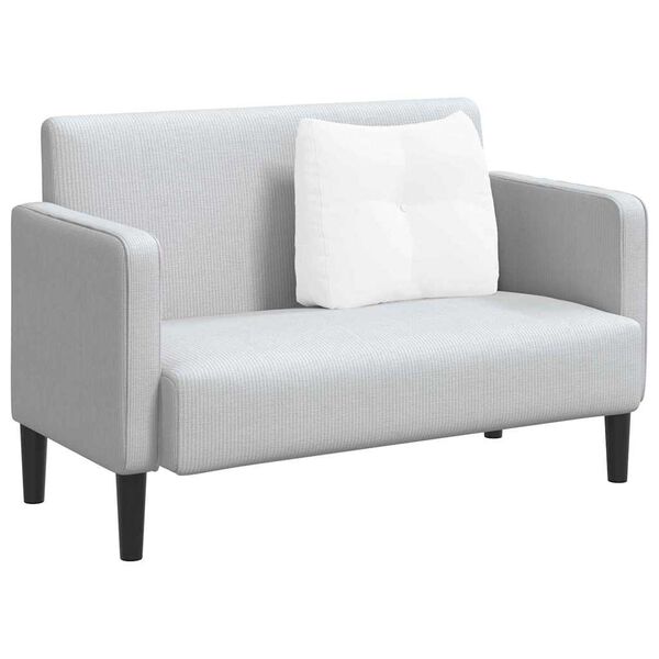 vidaXL Bakputen Hvit 60 x 24 x 50 cm stoff